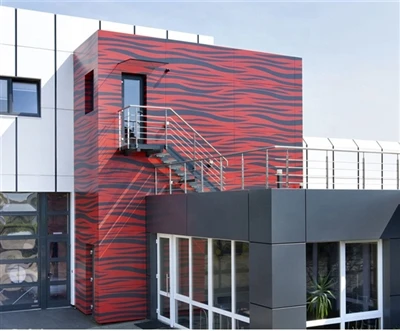 Aluminium bekledingspanelen – buitenmuur