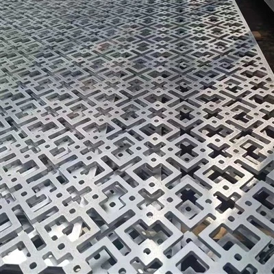 Aluminium lasergesneden metalen schermen voor muurversterkertuin als decoratief paneel