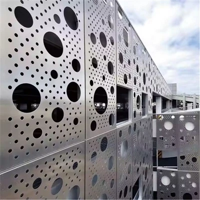 Aluminium wandpaneel voor buiten